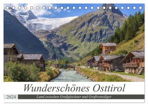 Wunderschönes Osttirol (Tischkalender 2024 DIN A5 quer), CALVENDO Monatskalender von Matthies,  Axel