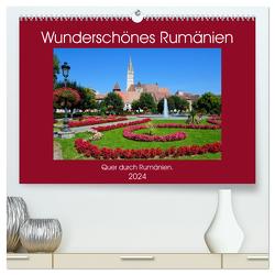 Wunderschönes Rumänien (hochwertiger Premium Wandkalender 2024 DIN A2 quer), Kunstdruck in Hochglanz von Scholz,  Frauke