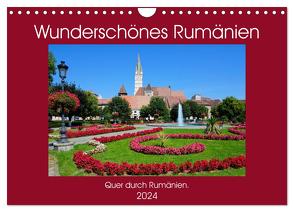 Wunderschönes Rumänien (Wandkalender 2024 DIN A4 quer), CALVENDO Monatskalender von Scholz,  Frauke
