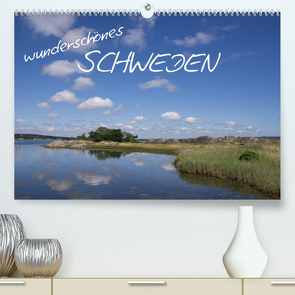 Wunderschönes Schweden (Premium, hochwertiger DIN A2 Wandkalender 2023, Kunstdruck in Hochglanz) von Schmidt,  Daphne