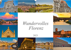 Wundervolles Florenz (Wandkalender 2023 DIN A2 quer) von Meisenzahl,  Jessica