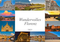 Wundervolles Florenz (Wandkalender 2023 DIN A3 quer) von Meisenzahl,  Jessica