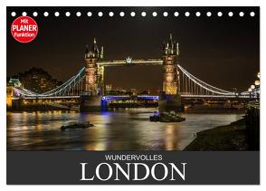 Wundervolles London (Tischkalender 2024 DIN A5 quer), CALVENDO Monatskalender von Meutzner,  Dirk