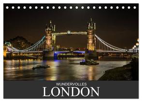 Wundervolles London (Tischkalender 2024 DIN A5 quer), CALVENDO Monatskalender von Meutzner,  Dirk