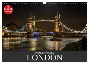 Wundervolles London (Wandkalender 2024 DIN A3 quer), CALVENDO Monatskalender von Meutzner,  Dirk