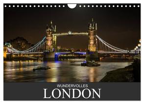 Wundervolles London (Wandkalender 2024 DIN A4 quer), CALVENDO Monatskalender von Meutzner,  Dirk