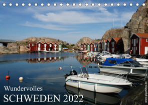 Wundervolles Schweden 2022 (Tischkalender 2022 DIN A5 quer) von Prescher,  Werner