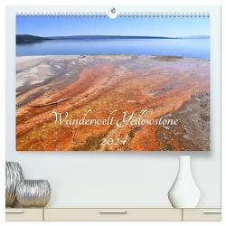 Wunderwelt Yellowstone 2024 (hochwertiger Premium Wandkalender 2024 DIN A2 quer), Kunstdruck in Hochglanz von Anders,  Holm