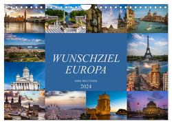 Wunschziel Europa (Wandkalender 2024 DIN A4 quer), CALVENDO Monatskalender von Meutzner,  Dirk
