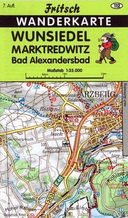 Wunsiedel – Marktredwitz – Bad Alexandersbad von Fritsch Landkartenverlag