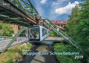 Wuppertal Schwebebahn 2019 Bildkalender A3 Spiralbindung von Klaes,  Holger