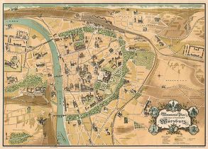 WÜRZBURG um 1900 – Ein historischer Stadtplan