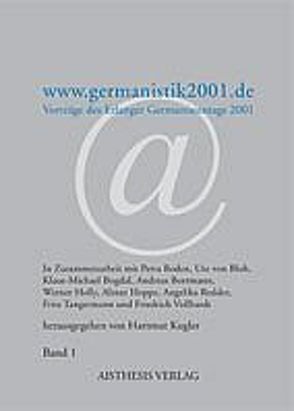 www.germanistik2001.de von Kugler,  Hartmut