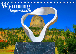 Wyoming • Impressionen (Tischkalender 2023 DIN A5 quer) von Stanzer,  Elisabeth