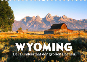 Wyoming – Der Bundesstaat der großen Ebenen. (Wandkalender 2023 DIN A2 quer) von SF