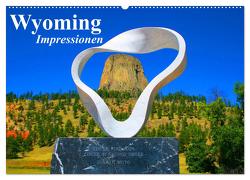 Wyoming • Impressionen (Wandkalender 2024 DIN A2 quer), CALVENDO Monatskalender von Stanzer,  Elisabeth