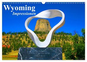 Wyoming • Impressionen (Wandkalender 2024 DIN A3 quer), CALVENDO Monatskalender von Stanzer,  Elisabeth