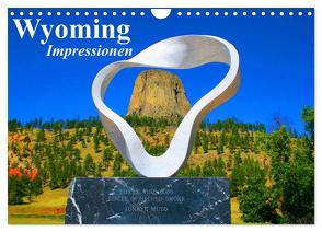 Wyoming • Impressionen (Wandkalender 2024 DIN A4 quer), CALVENDO Monatskalender von Stanzer,  Elisabeth