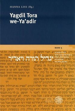 Yagdil Tora we-Ya’adir von Beitz,  Ursula, Liss,  Hanna