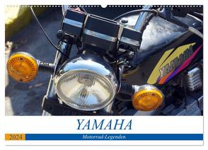 YAMAHA – Motorrad-Legenden (Wandkalender 2024 DIN A2 quer), CALVENDO Monatskalender von von Loewis of Menar,  Henning