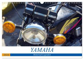 YAMAHA – Motorrad-Legenden (Wandkalender 2024 DIN A3 quer), CALVENDO Monatskalender von von Loewis of Menar,  Henning