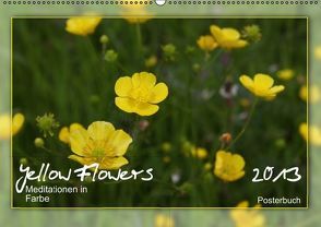 Yellow Flowers – Posterbuch (Posterbuch DIN A2 quer) von Furche,  Gitti