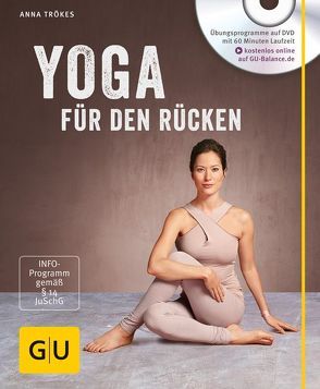 Yoga für den Rücken (mit DVD) von Trökes,  Anna