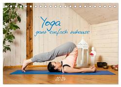 Yoga – ganz einfach zuhause (Tischkalender 2024 DIN A5 quer), CALVENDO Monatskalender von Gann (magann),  Markus