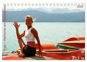 Yoga – Harmonie am Walchensee (Tischkalender 2024 DIN A5 quer), CALVENDO Monatskalender von Thiel,  Isabella