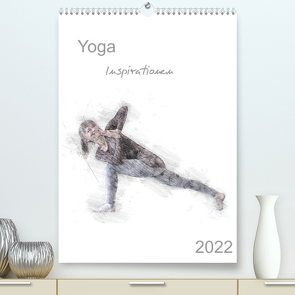 Yoga Inspirationen – Familienplaner (Premium, hochwertiger DIN A2 Wandkalender 2022, Kunstdruck in Hochglanz) von Thiel,  Isabella