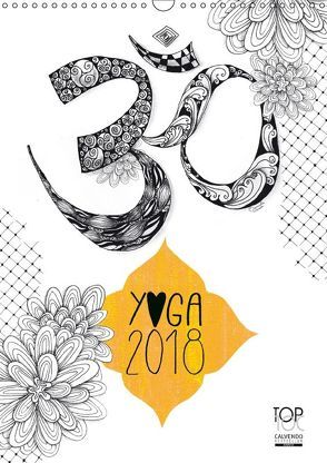Yoga Kalender 2018 (Wandkalender 2018 DIN A3 hoch) von Amode,  Manuela