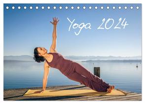 Yoga (Tischkalender 2024 DIN A5 quer), CALVENDO Monatskalender von Gann (magann),  Markus