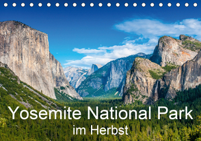 Yosemite National Park im Herbst (Tischkalender 2021 DIN A5 quer) von Schepp,  Michael