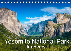 Yosemite National Park im Herbst (Tischkalender 2022 DIN A5 quer) von Schepp,  Michael