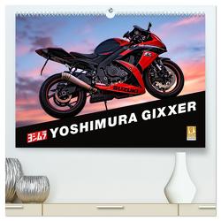 Yoshimura Gixxer Limited Edition (hochwertiger Premium Wandkalender 2024 DIN A2 quer), Kunstdruck in Hochglanz von Paul Kaiser,  Frank