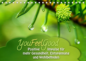 YouFeelGood – Positive Impulse für mehr Gesundheit, Entspannung und Wohlbefinden (Tischkalender 2023 DIN A5 quer) von Shayana Hoffmann,  Gaby