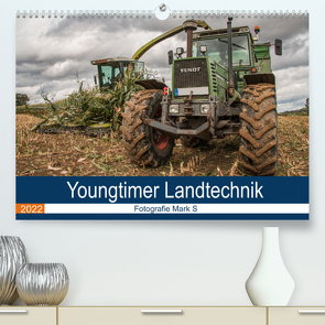 Youngtimer Landtechnik (Premium, hochwertiger DIN A2 Wandkalender 2022, Kunstdruck in Hochglanz) von Säemann,  Mark