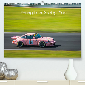 Youngtimer Racing Cars (Premium, hochwertiger DIN A2 Wandkalender 2022, Kunstdruck in Hochglanz) von in Paradise,  Pixel
