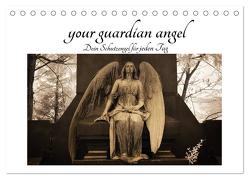 your guardian angel – Dein Schutzengel für jeden Tag (Tischkalender 2024 DIN A5 quer), CALVENDO Monatskalender von Buchmann,  Oliver