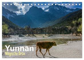 Yunnan – Magische Orte (Tischkalender 2024 DIN A5 quer), CALVENDO Monatskalender von Michelis,  Jakob