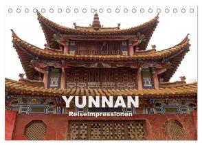 Yunnan – Reiseimpressionen (Tischkalender 2024 DIN A5 quer), CALVENDO Monatskalender von Rusch,  Winfried