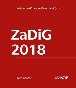 ZaDiG 2018 von Knauder,  Christian, Miernicki,  Martin, Weilinger,  Arthur