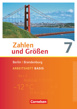 Zahlen und Größen – Berlin und Brandenburg – 7. Schuljahr von Berkemeier,  Helga