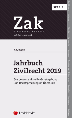 Zak Jahrbuch Zivilrecht 2019 von Kolmasch,  Wolfgang