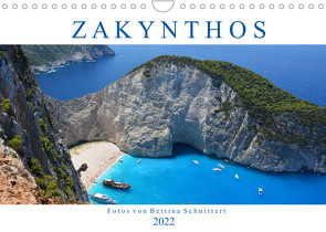 Zakynthos 2022 (Wandkalender 2022 DIN A4 quer) von Schnittert,  Bettina