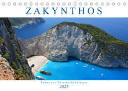 Zakynthos 2023 (Tischkalender 2023 DIN A5 quer) von Schnittert,  Bettina