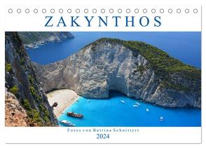 Zakynthos 2024 (Tischkalender 2024 DIN A5 quer), CALVENDO Monatskalender von Schnittert,  Bettina