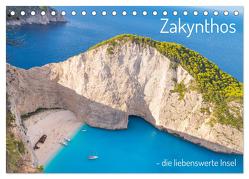 Zakynthos – die liebenswerte Insel (Tischkalender 2024 DIN A5 quer), CALVENDO Monatskalender von O. Schüller und Elke Schüller,  Stefan