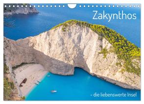 Zakynthos – die liebenswerte Insel (Wandkalender 2024 DIN A4 quer), CALVENDO Monatskalender von O. Schüller und Elke Schüller,  Stefan