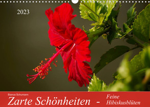 Zarte Schönheiten – Feine HibiskusblütenAT-Version (Wandkalender 2023 DIN A3 quer) von Schumann,  Bianca